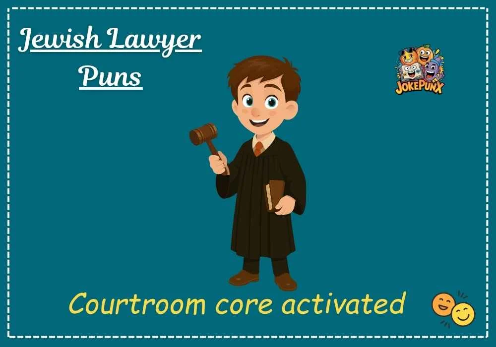 Jewish Lawyer Puns