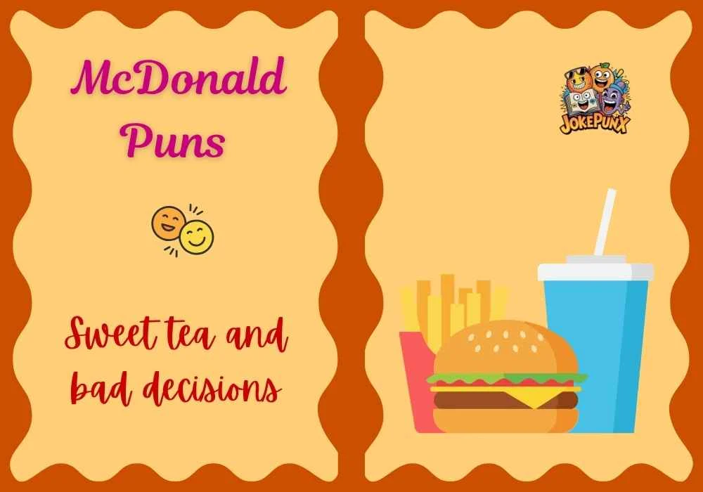 McDonald puns