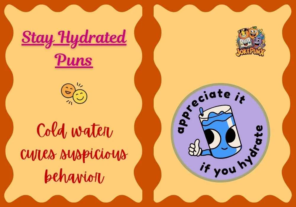 Stay Hydrated Puns