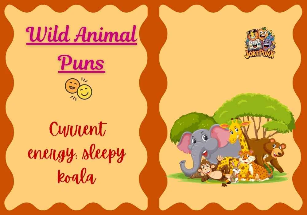 Wild Animal Puns