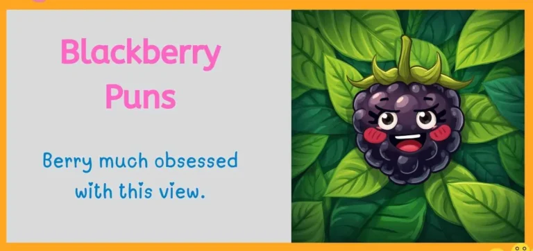 Blackberry Puns