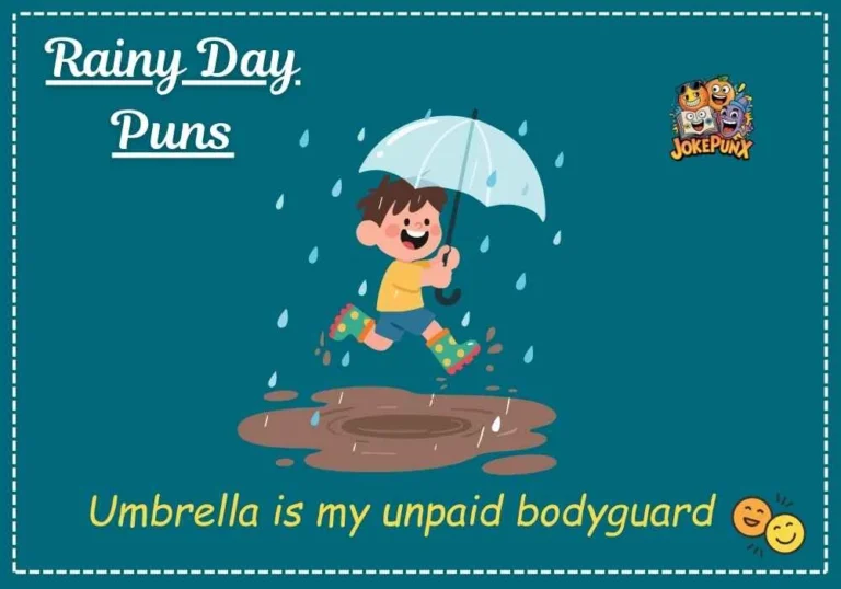 Rainy Day Puns